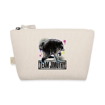 Jimothy Viraler Waschbär Lustiges Team Jimothy - Bio-Täschchen - Natur - Vorne