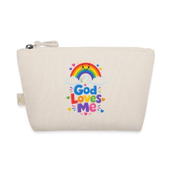 Dieu m’aime arc-en-ciel - Trousse biologique - nature - Devant