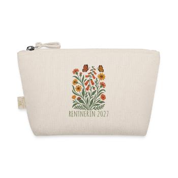 Pensioner 2027 Wildflowers with butterflies - Organic Pouch - nature - Front