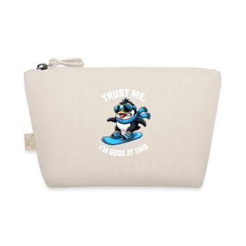 Penguin sur le discours des sports d’hiver sur le snowboard - Trousse biologique - nature - Devant