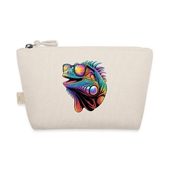 Iguanas Sayings Iguanas Funny Iguanas Gift - Organic Pouch - nature - Front