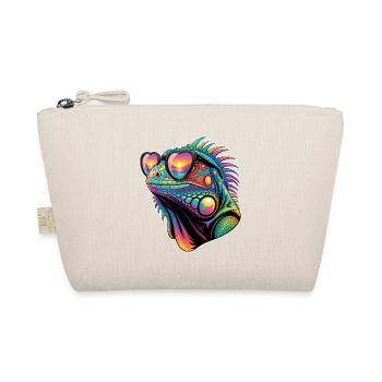 Iguanas Sayings Iguanas Funny Iguanas Gift - Organic Pouch - nature - Front