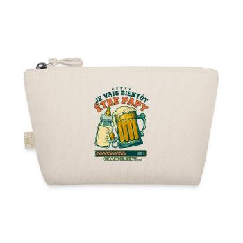 Futur Papy Humour Annonce Grossesse - Trousse biologique - nature - Devant