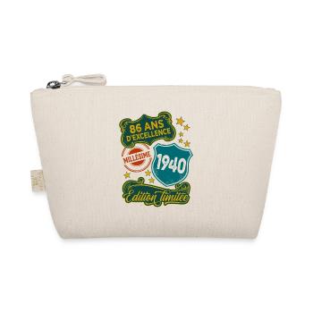 86 Ans Millésime 1940 Edition Limitée Anniversaire - Trousse biologique - nature - Devant