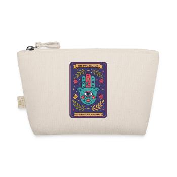 Spirituality Sacred Geometry The Protector - Organic Pouch - nature - Front