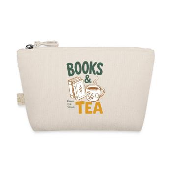 Livres et thé - Livres et passionnés de thé, lecture passionnée de lecture - Trousse biologique - nature - Devant