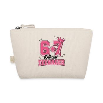 13th Birthday Shirt Funny Meme 67th Birthday 13 - Trousse biologique - nature - Devant