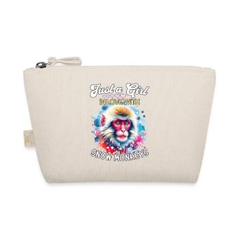 Fille Singe des Neiges Singe des Neiges - Trousse biologique - nature - Devant
