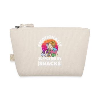 Ich Benötige Snacks, Lustiger Tierhumor - Bio-Täschchen - Natur - Vorne