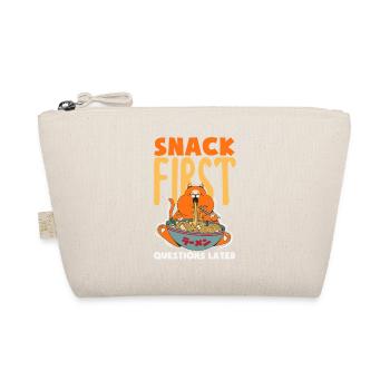 Ich Benötige Snacks, Lustiger Tierhumor - Bio-Täschchen - Natur - Vorne