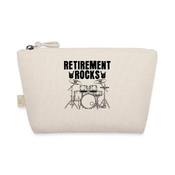 Retirement Rocks - Bio-Täschchen - Natur - Vorne