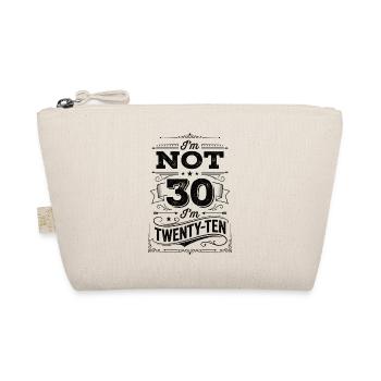 Ich Bin Nicht 30 Ich Bin 20 Zehn Geburtstag - Bio-Täschchen - Natur - Vorne