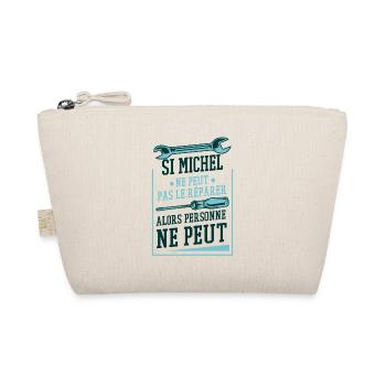 Michel Cadeau humour personnalisé - Trousse biologique - nature - Devant