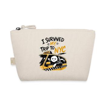 Taxi New York City Gelber Humor NYC Meme - Bio-Täschchen - Natur - Vorne