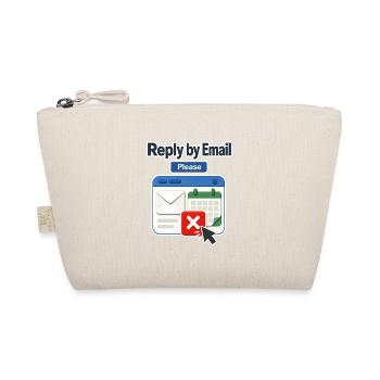 Arbeitsplatzhumor Antwort per E-Mail Bitte, Kalender De - Bio-Täschchen - Natur - Vorne