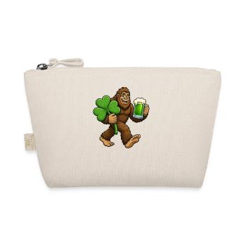 Bigfoot-Kleeblatt-Lustiger St. Patrick's Day Bigfo - Bio-Täschchen - Natur - Vorne
