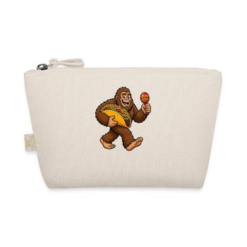 Bigfoot Taco Cinco de Mayo Lustiger Taco Bigfoot - Bio-Täschchen - Natur - Vorne