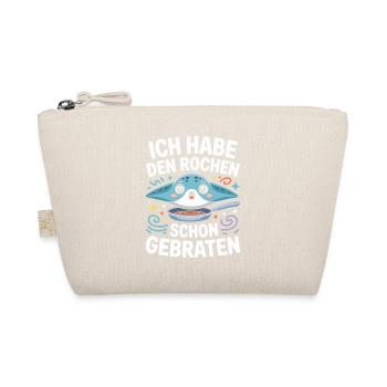Rochen Schon Gebraten Stachelrochen Manta Rochen - Bio-Täschchen - Natur - Vorne