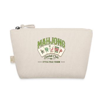 Mahjong-Spiel Sozialclub-Mahjong-Spieler - Bio-Täschchen - Natur - Vorne