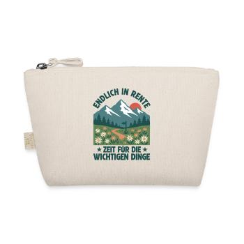 Rente Retro Berge Zeit zu Wandern - Bio-Täschchen - Natur - Vorne