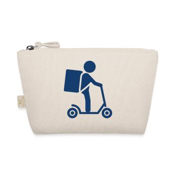 Kurier-Lieferroller Solid Icon - Bio-Täschchen - Natur - Vorne