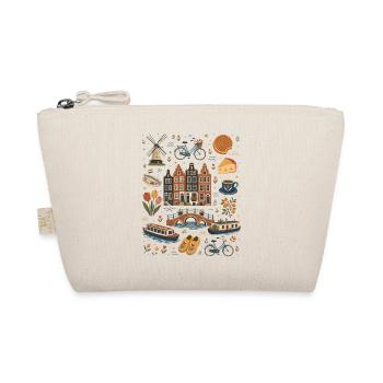 Netherlands | Canals, Tulips & Bicycles - Organic Pouch - nature - Front