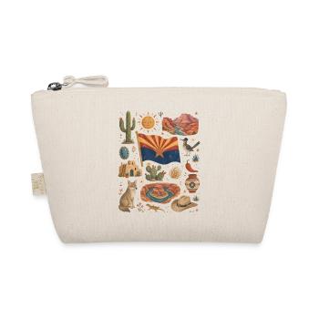 Arizona | Desert, Canyons & Freedom - Organic Pouch - nature - Front