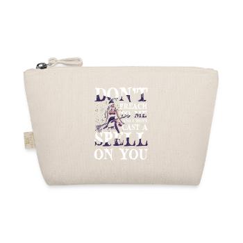  Hexe Halloween DONT PREACH TO ME AND I WONT CAST - Bio-Täschchen - Natur - Vorne