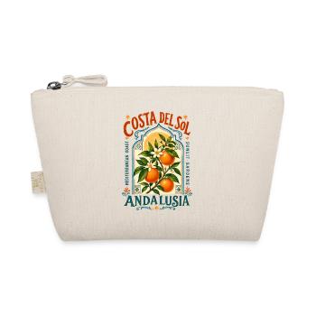 Andalucia Costa del Sol Design - Organic Pouch - nature - Front
