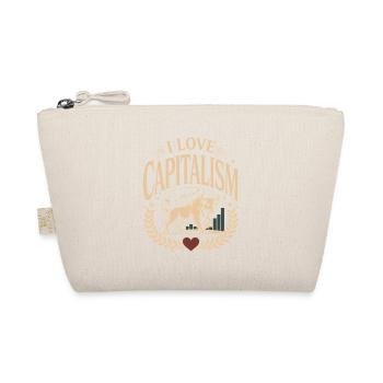 I Love Capitalism Entrepreneurs Stocks Capitalism - Organic Pouch - nature - Front