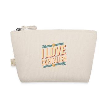 I Love Capitalism Entrepreneurs Stocks Capitalism - Organic Pouch - nature - Front