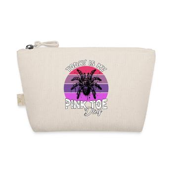 Pinkzeh Rosafuss Tarantel - Bio-Täschchen - Natur - Vorne
