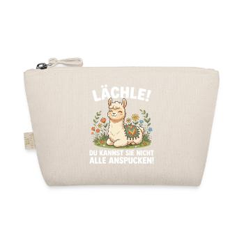 Laechle Du Kannst Sie Nicht Alle Anspucken - Bio-Täschchen - Natur - Vorne