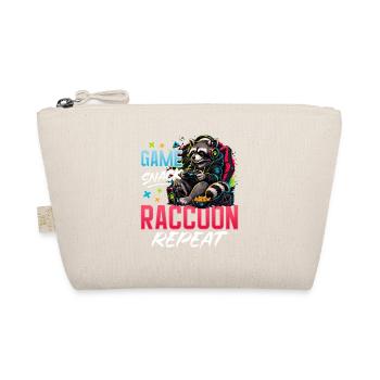 Gamer Gaming Cat Video Game - Organic Pouch - nature - Front