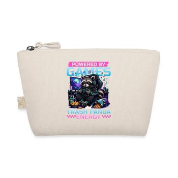Gamer Gaming Cat Video Game - Organic Pouch - nature - Front