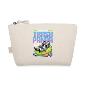 Gamer Gaming Cat Video Game - Organic Pouch - nature - Front