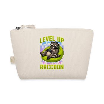 Gamer Gaming Cat Video Game - Organic Pouch - nature - Front