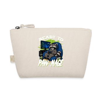 Gamer Gaming Cat Video Game - Organic Pouch - nature - Front