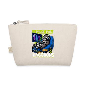 Gamer Gaming Cat Video Game - Organic Pouch - nature - Front