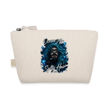 Ocean Air Salty Hair Tauchen Meer Quallen - Bio-Täschchen - Natur - Vorne