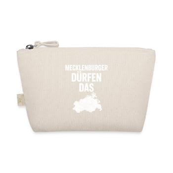 Mecklenburg Dürfen Das - Bio-Täschchen - Natur - Vorne