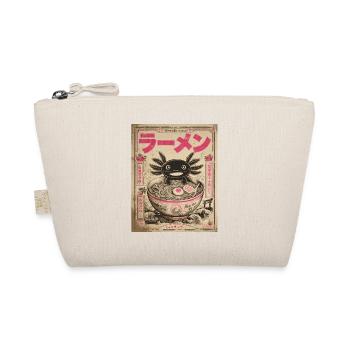 Axolotl, Ramen, Japanische Nudeln, Kawaii, Anime - Bio-Täschchen - Natur - Vorne