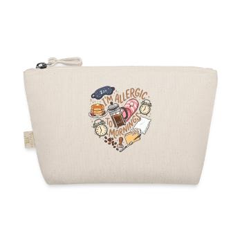 Coffee I'm Allergic To Mornings - Bio-Täschchen - Natur - Vorne