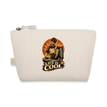 Life Is Cool – Retro Gamer - Bio-Täschchen - Natur - Vorne