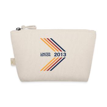 2013 Limited Edition Geburtstag Mädchen Jungen - Bio-Täschchen - Natur - Vorne