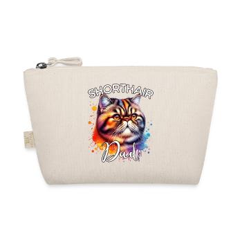 Exotic Shorthair Cat Dad - Organic Pouch - nature - Front