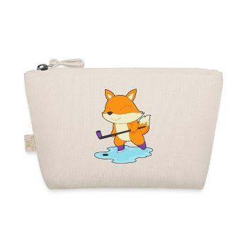 Fuchs Eishockey Eishockeyschläger - Bio-Täschchen - Natur - Vorne