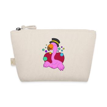 Drôle de flamant rose - Trousse biologique - nature - Devant