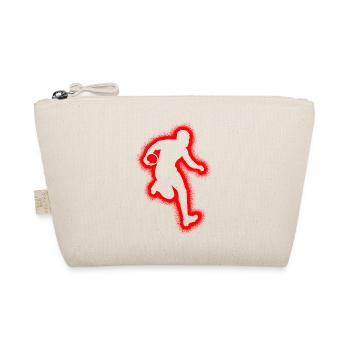 Rugbyspieler Herren Jungen Rugby - Bio-Täschchen - Natur - Vorne