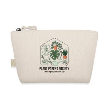 Plant Parent Society: Grüner Lebensstil - Bio-Täschchen - Natur - Vorne